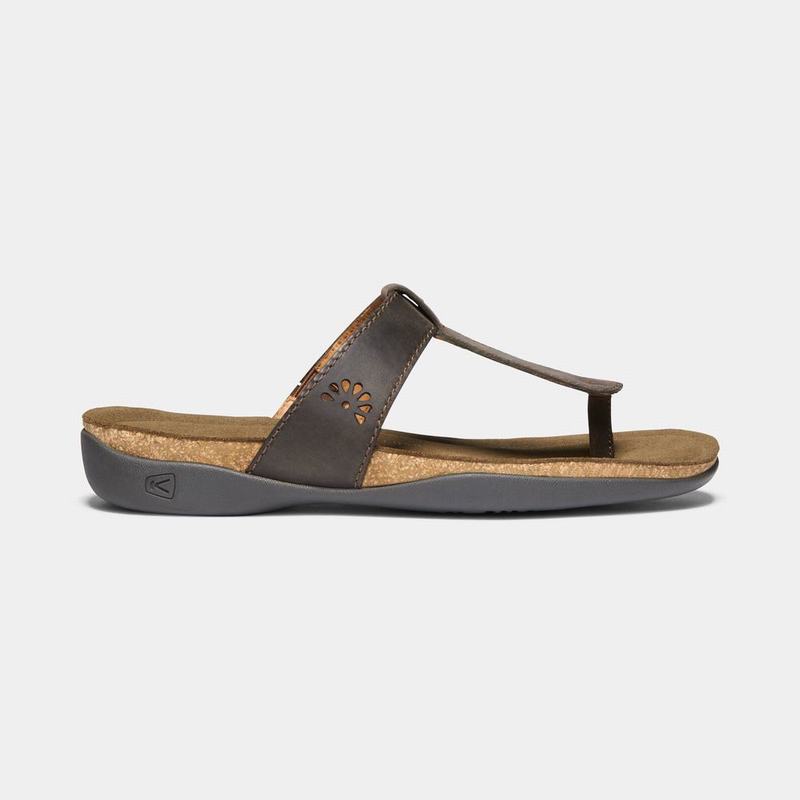 Keen Kaci Ana Posted Womens Sandals Coffee Factory Outlet NZ (3678-SJHRN)